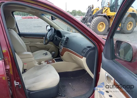 2009 Hyundai Santa Fe Se из США, поврежденный, VIN 5NMSH13E39H244222